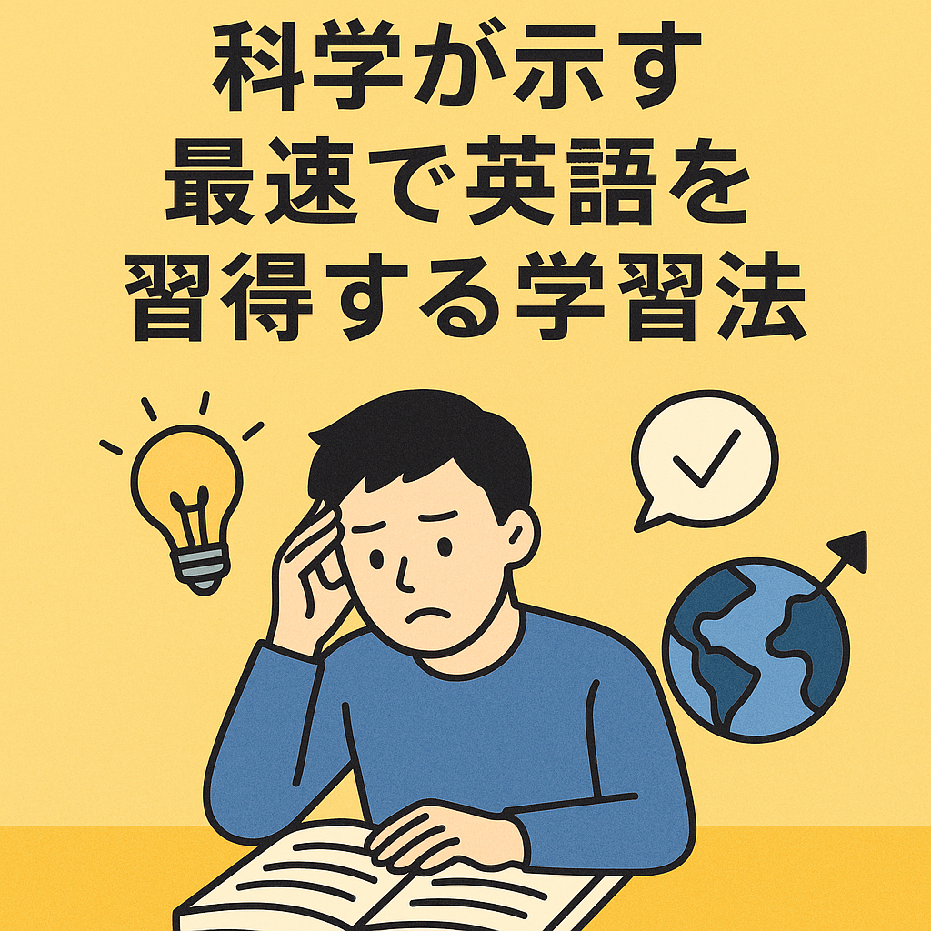 最速で言語を習得するには？第二言語習得論から学ぶ、科学的な英語の学習方法